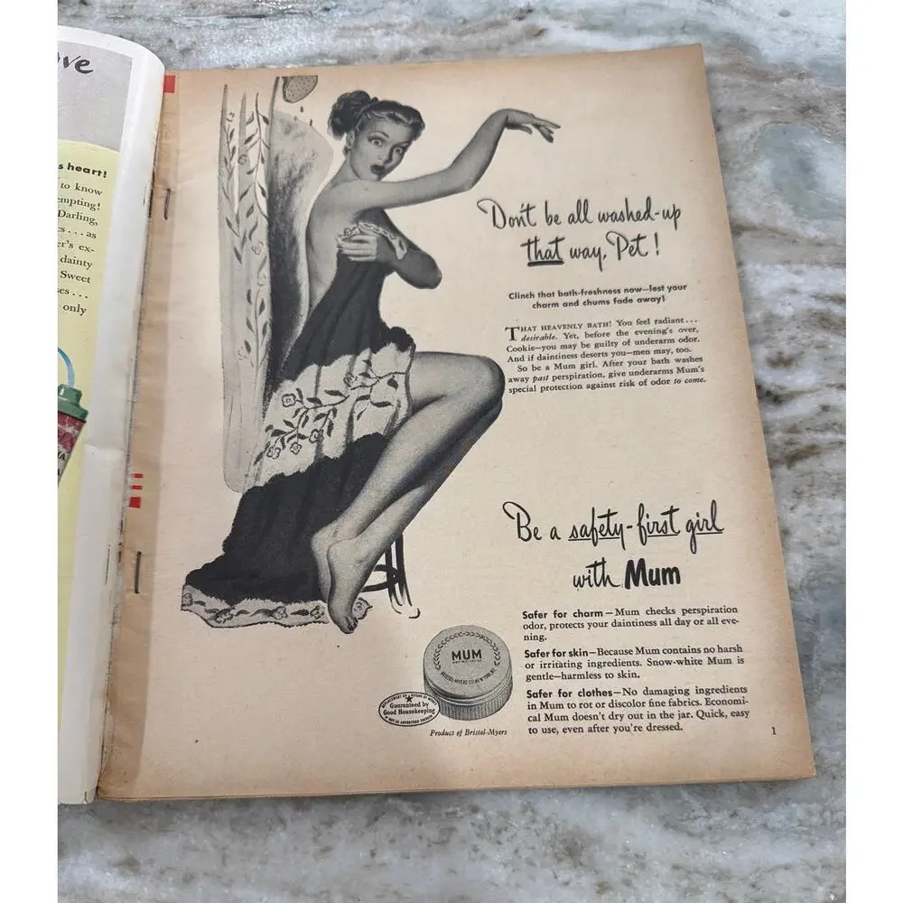 Vtg Screen Stories Magazine June 1948 Deanna Durbin Ads Movies +